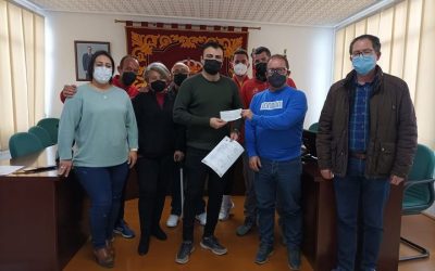 Entrega de Subvención al CD  Quesada